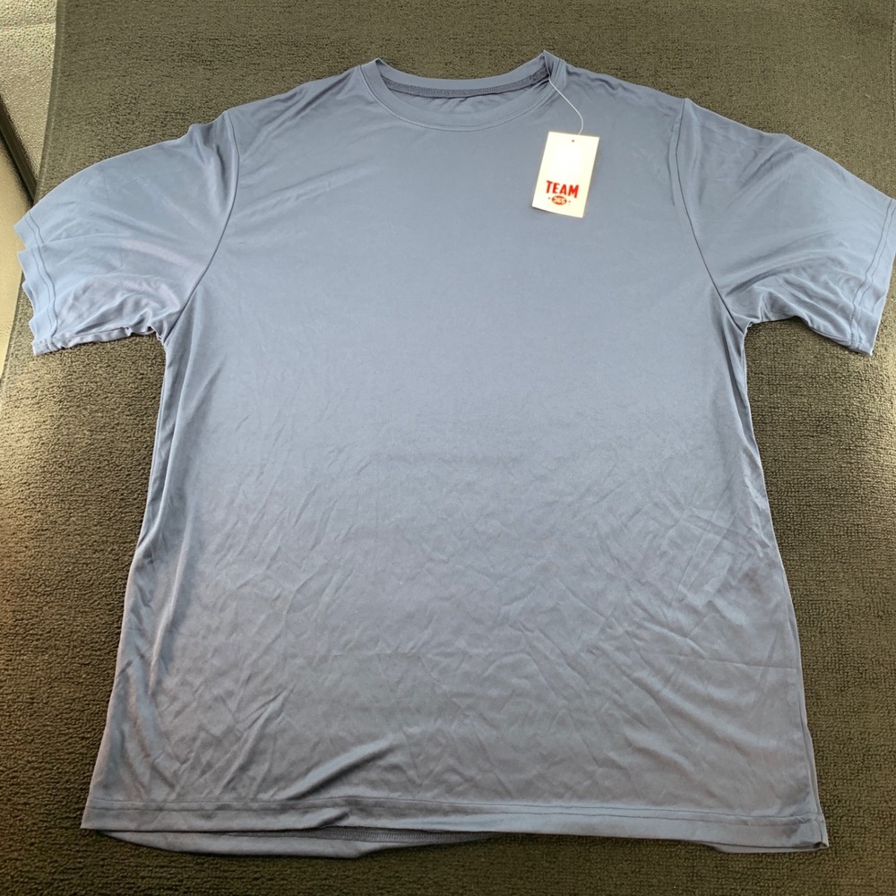 TEAM 365 Men's Sport‎ Short Sleeve T-Shirt XL Sport Dark Navy Polyester